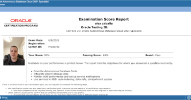 How to study for 1z0-931-21 – Oracle Autonomous Database Cloud 2021 Specialist How to study for 1z0-931-21 – Oracle Autonomous Database Cloud 2021 Specialist