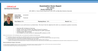 How to study for 1Z0-1089-21 – Oracle Cloud Infrastructure 2021 HPC and Big Data Solutions Associate How to study for 1Z0-1089-21 – Oracle Cloud Infrastructure 2021 HPC and Big Data Solutions Associate