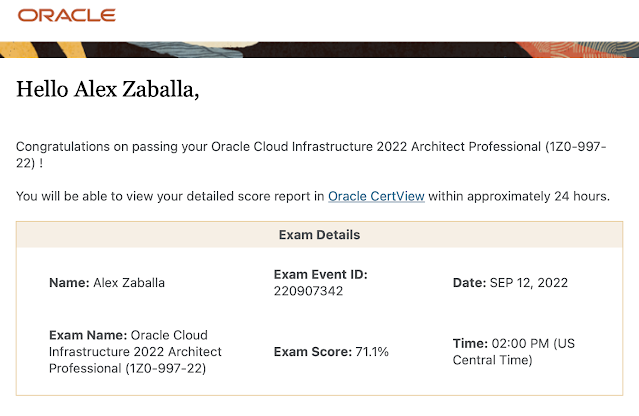 How to study for 1Z0-997-22 – Oracle Cloud Infrastructure 2022 Architect  Professional – DBA BRASIL