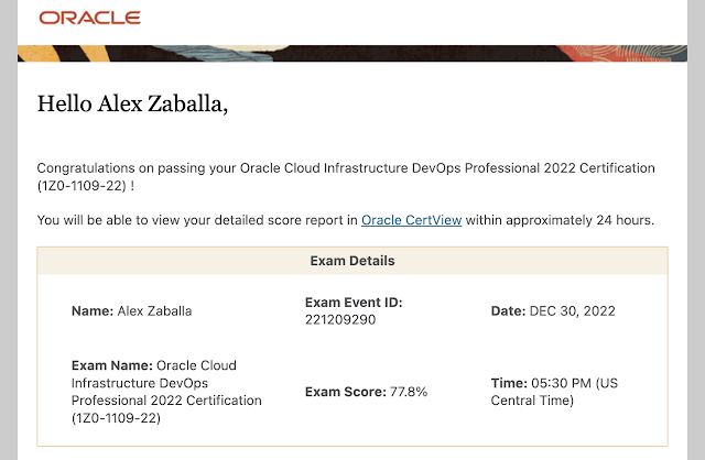 New 1z0-1110-22 Exam Practice